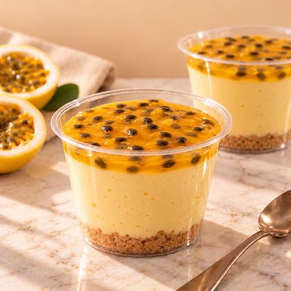 Postre de maracuyá