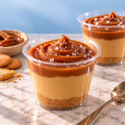 Postre de cajeta